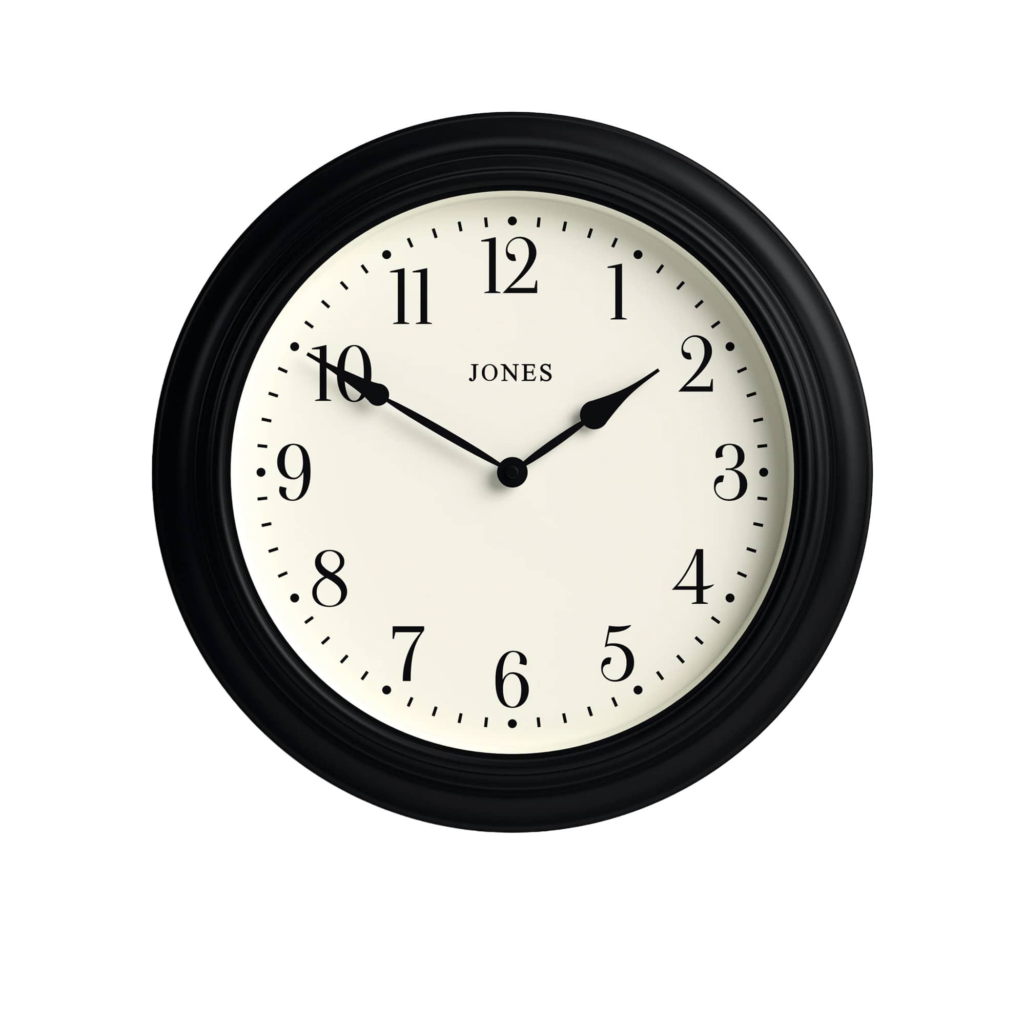 JONES CLOCKS 時計 ⑥ (ニューゲートワールドグループ ) Newgate Jones Supper Club Clock 41cm Black | Kitchen Warehouse
